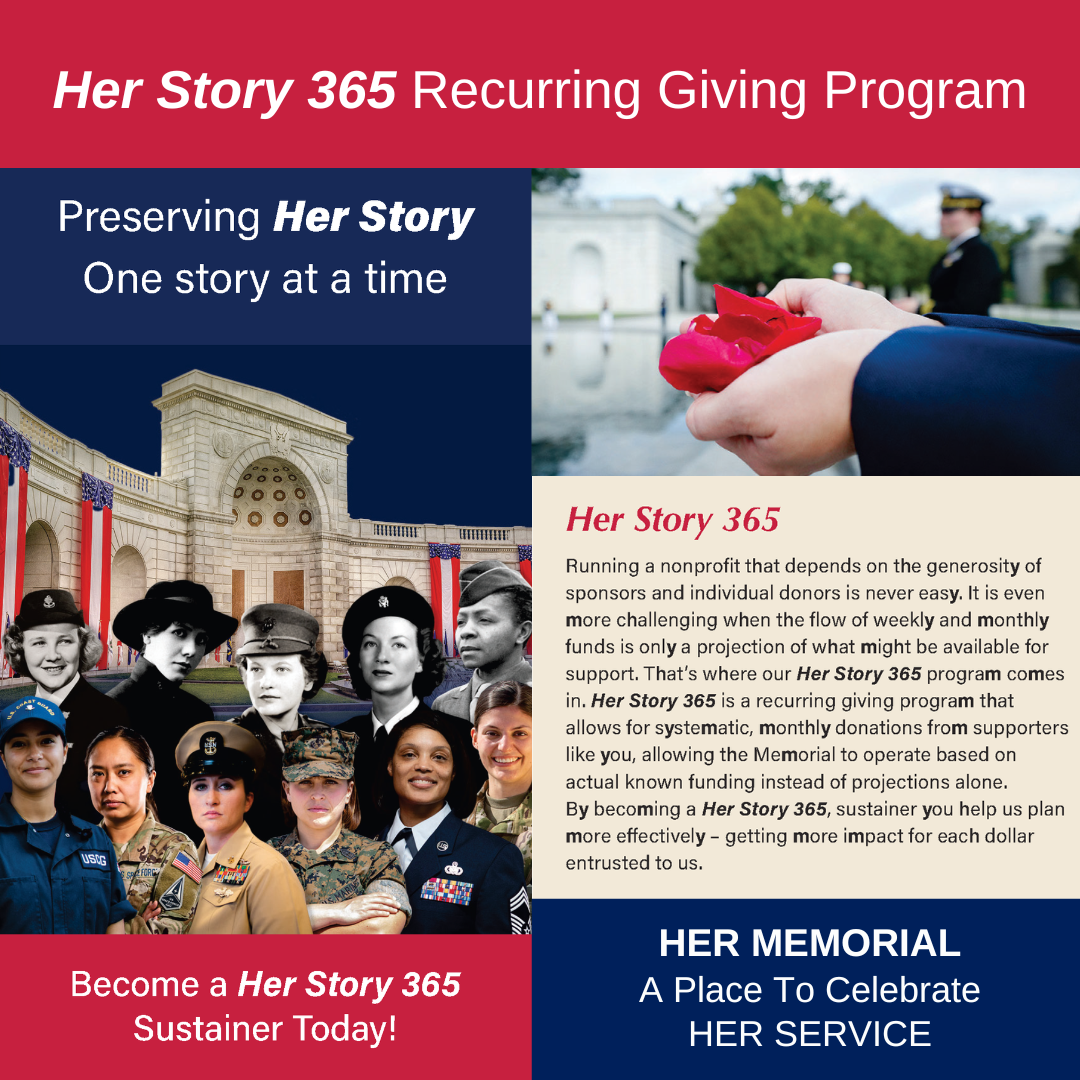 Her Story 365 Recurring Giving Program - Page 1 - SOcial Her Story 365 Recurring Giving Program